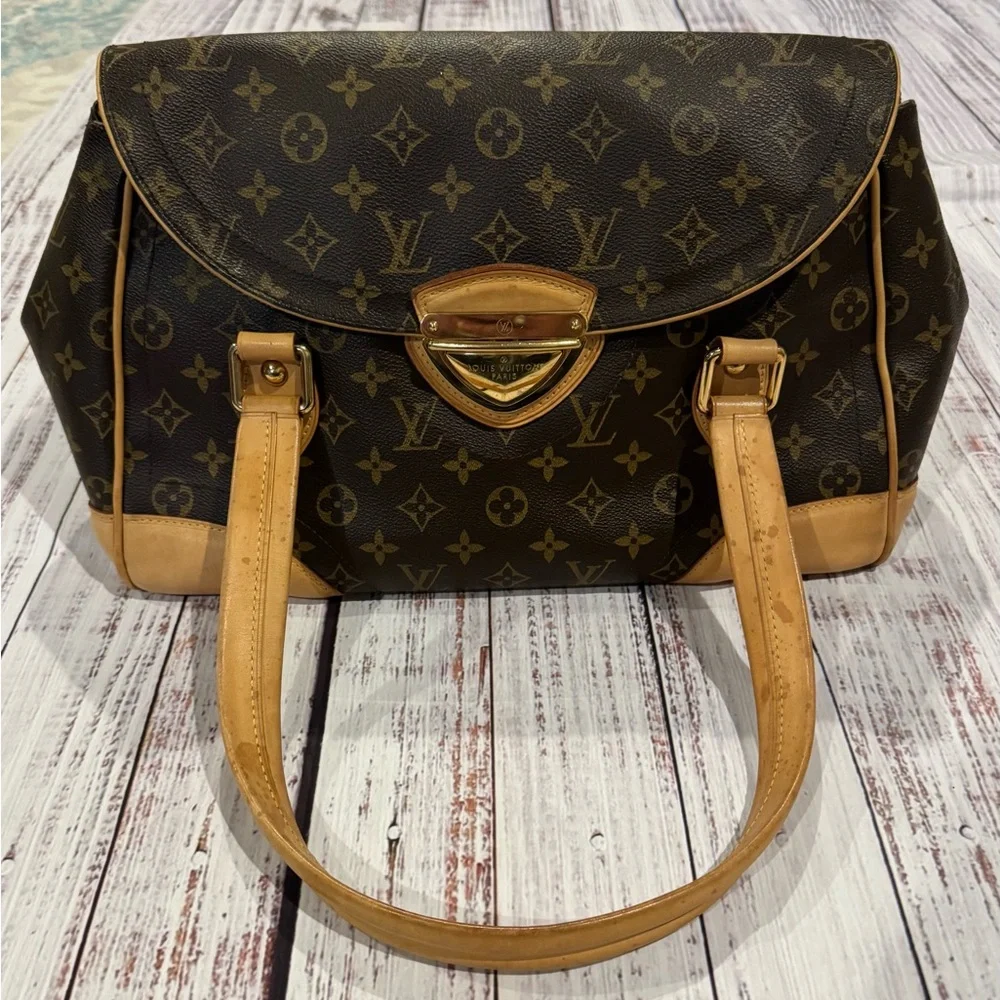Louis Vuitton Brown Monogram Shoulder Bag